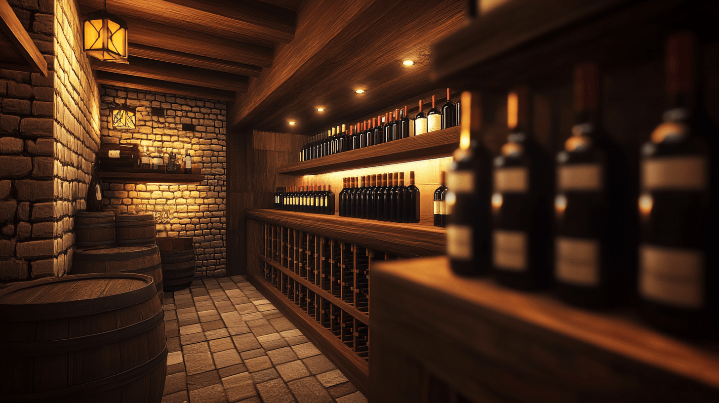 Diseñar una bodega: Un lugar de almacenamiento elegante para vinos finos