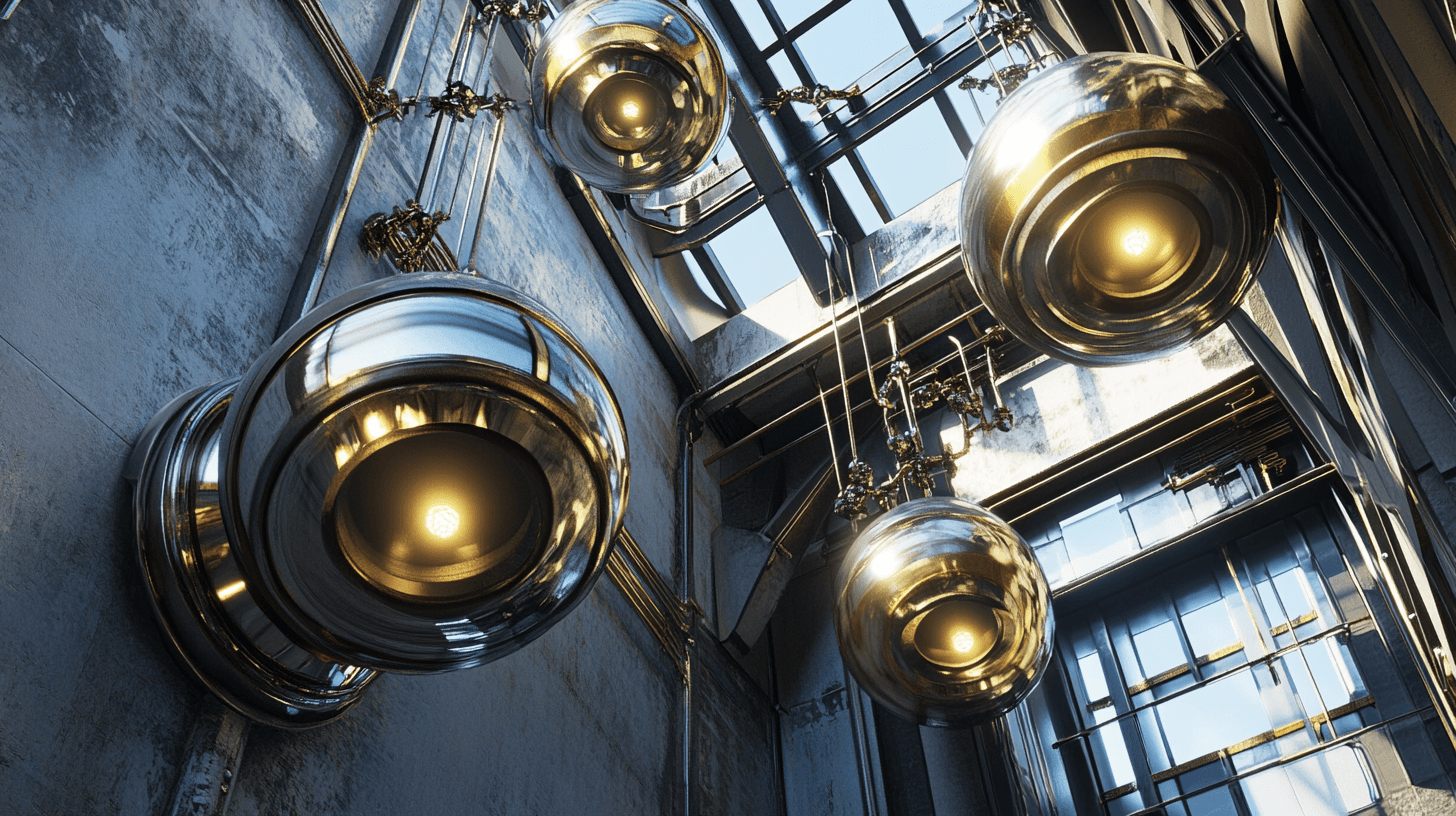 Decoraciones y accesorios para el estilo Glamour Industrial