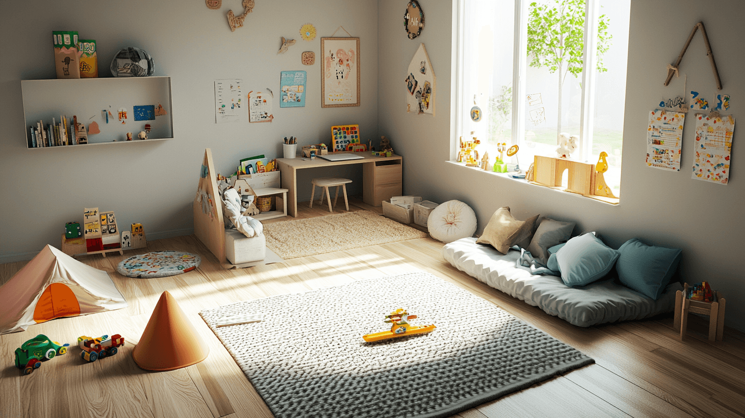 Diseño de espacios: Espacio para jugar, aprender y relajarse