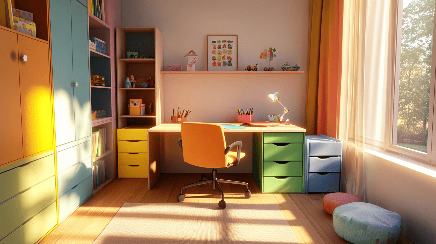 La elección correcta de muebles para el área de estudio