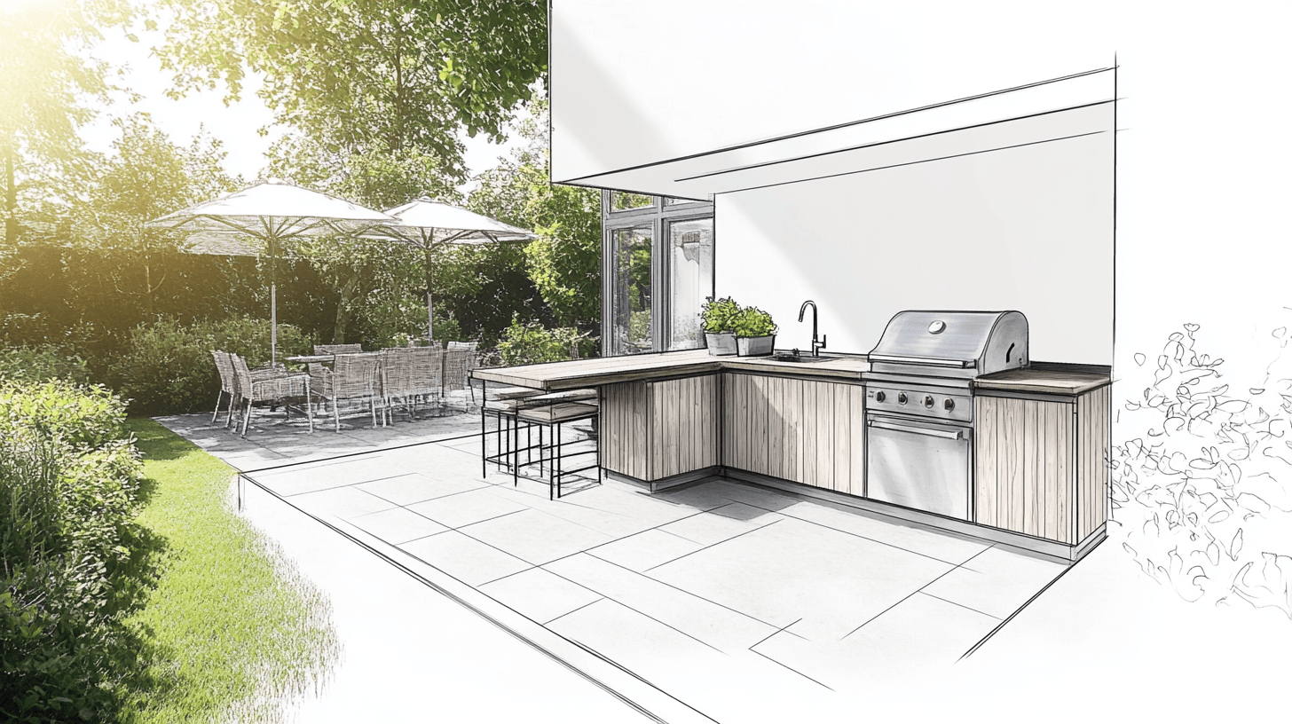 Consejos prácticos para planificar tu cocina al aire libre