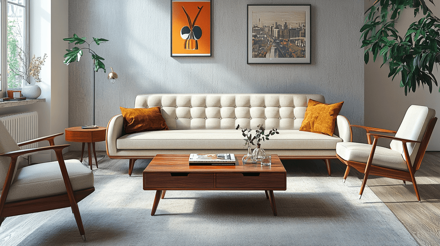 Muebles retro: clásicos reinterpretados