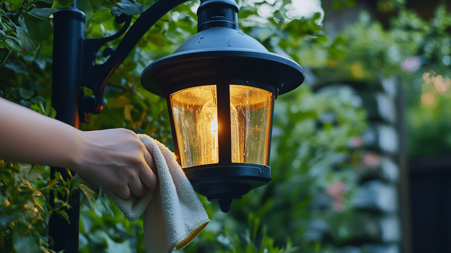 Mantenimiento y cuidado de la iluminación del jardín