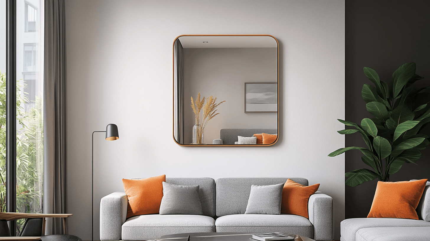 Todo a la vista: Espejos de pared como elemento de diseño