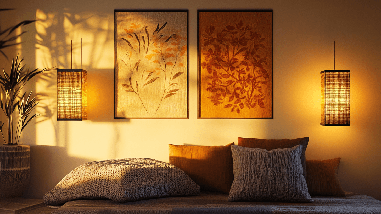 Decoración y accesorios para un ambiente acogedor