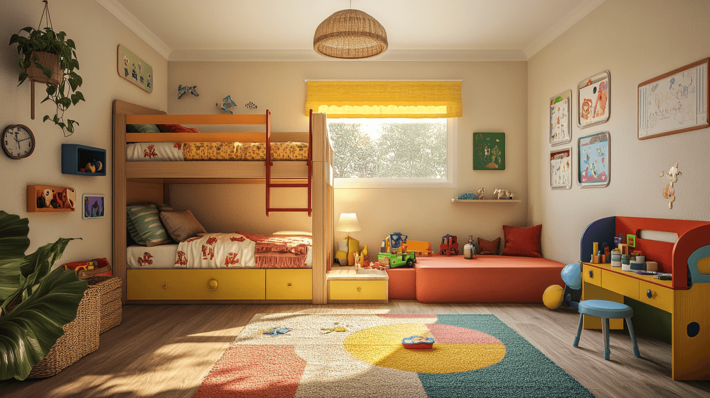 Habitación infantil para hermanos: Crear espacio para todos