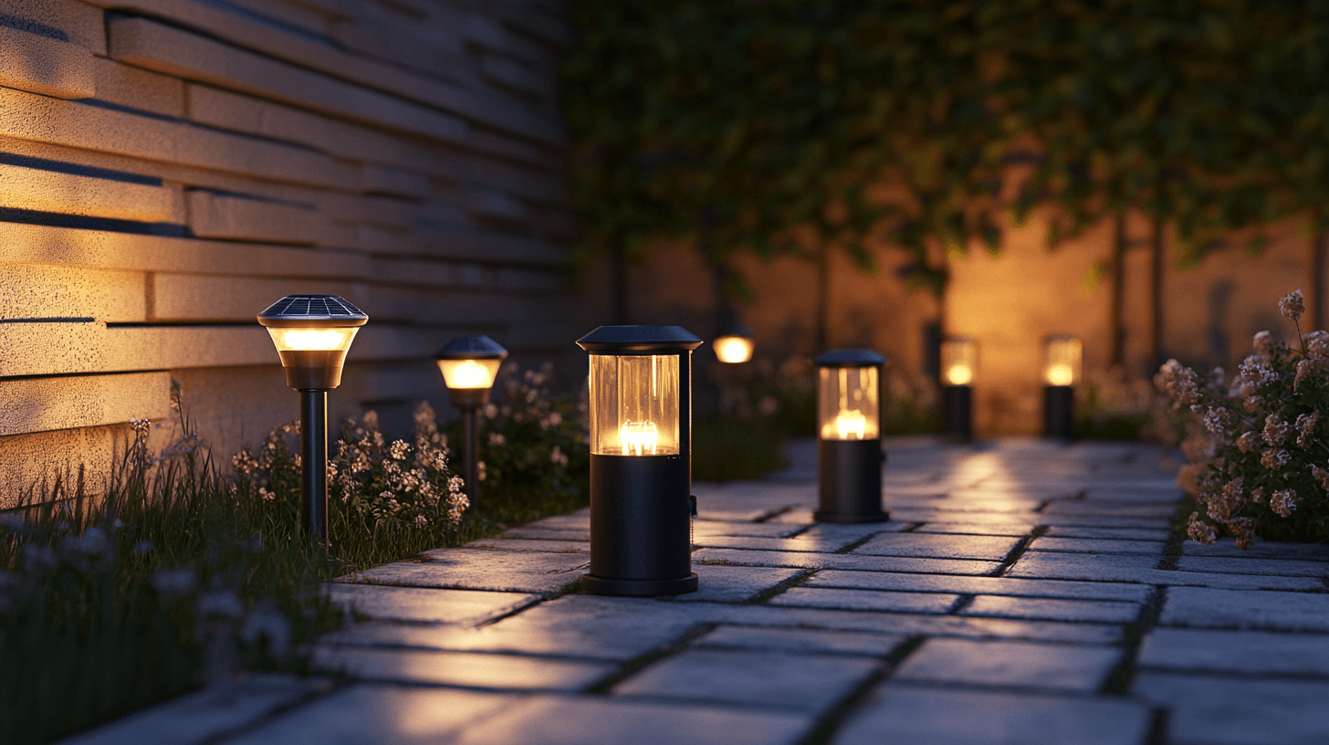 Diferentes tipos de iluminación de jardín