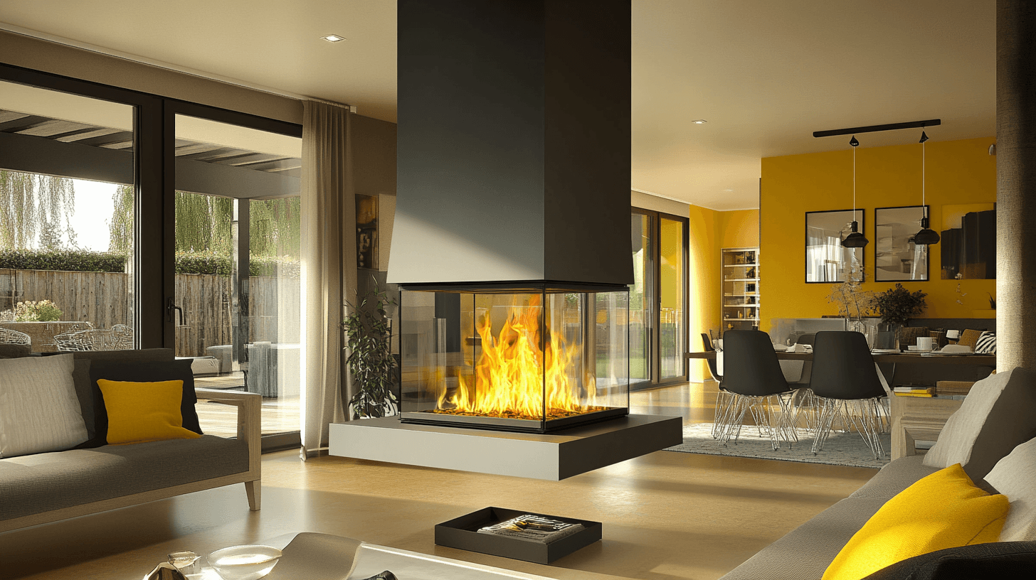 Estufas de chimenea como elemento de diseño: Integración elegante en tu hogar