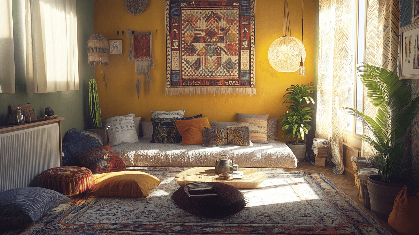 Consejos para un ambiente hogareño bohemio armonioso