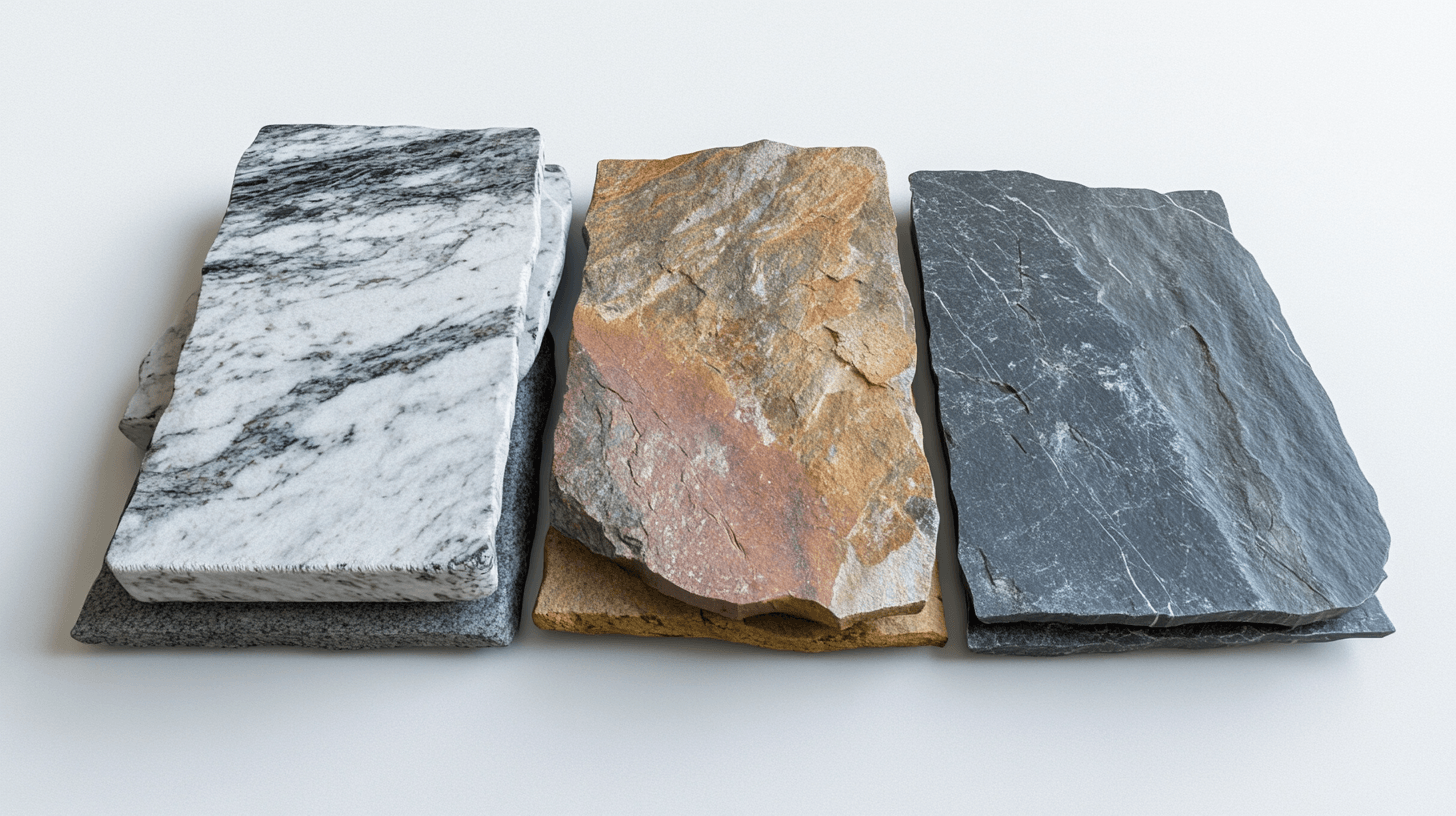Tipos de piedra natural para el baño