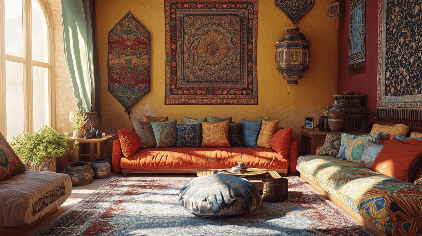 Estilo oriental: Colores y formas del Oriente