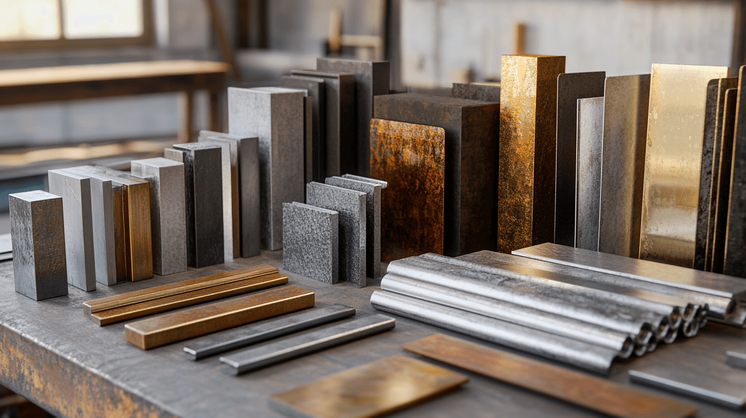 Diferentes tipos de metales y sus propiedades