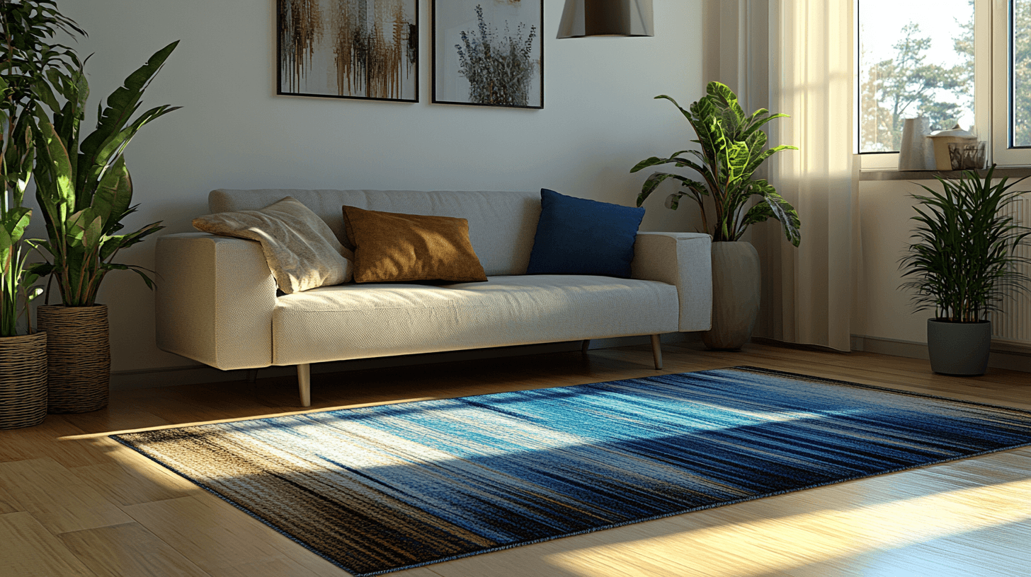 Alfombras como elementos decorativos: Color y textura para el suelo