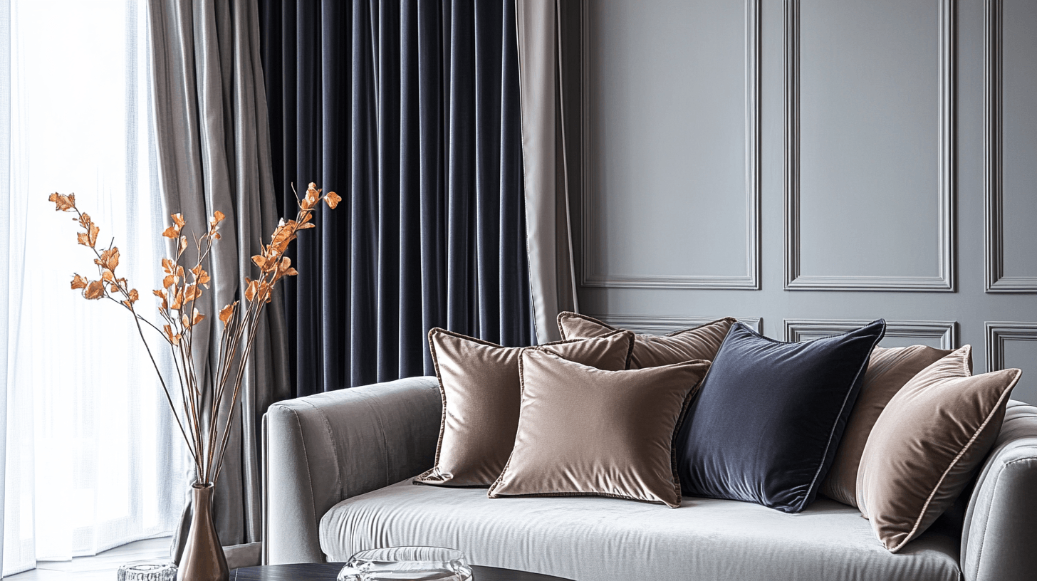 Decoraciones de terciopelo: Pequeños acentos con gran impacto