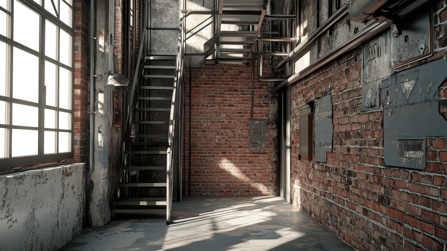 Conceptos de color industriales para un encanto urbano