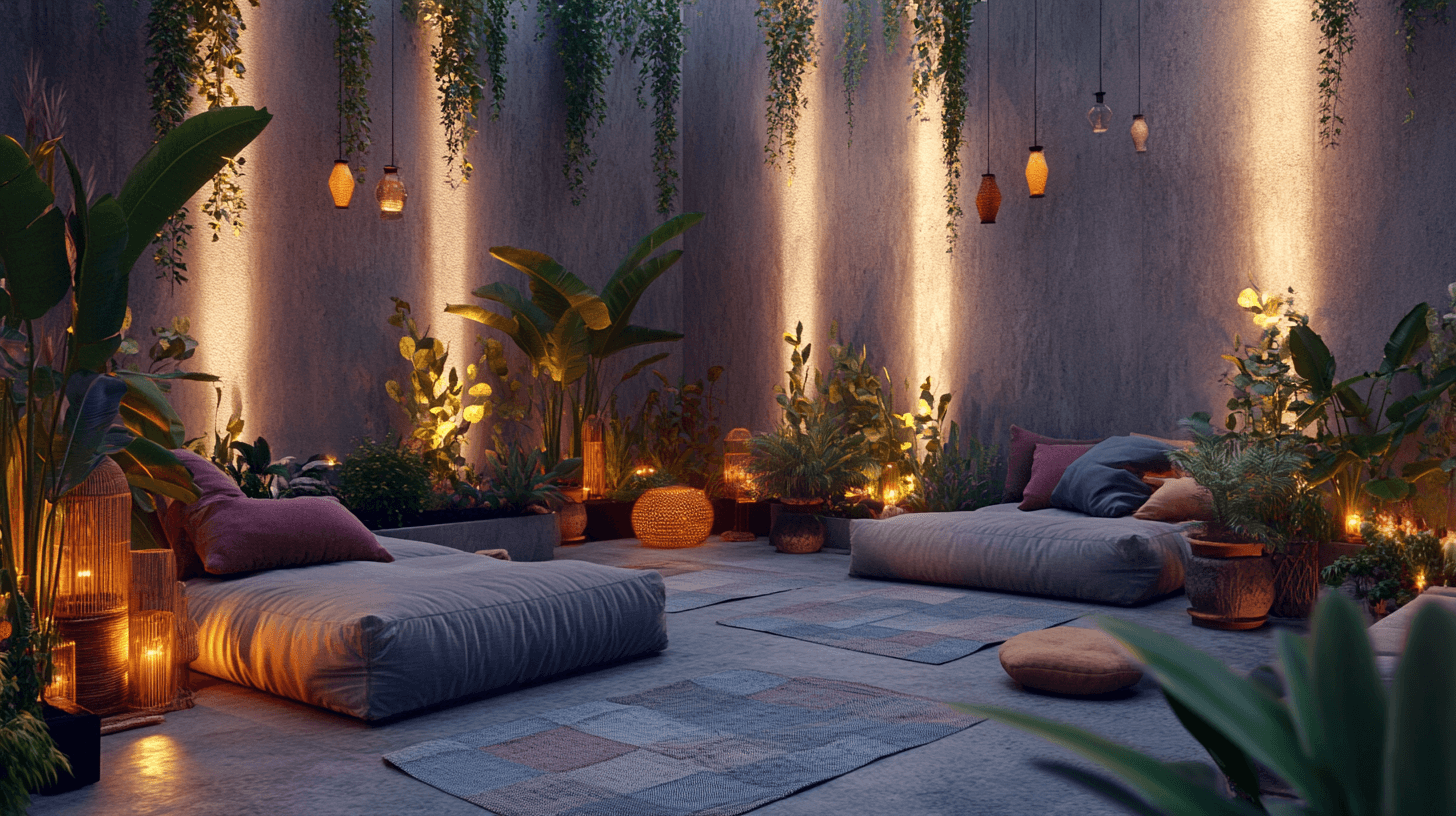 Ideas de diseño para tu área de descanso al aire libre
