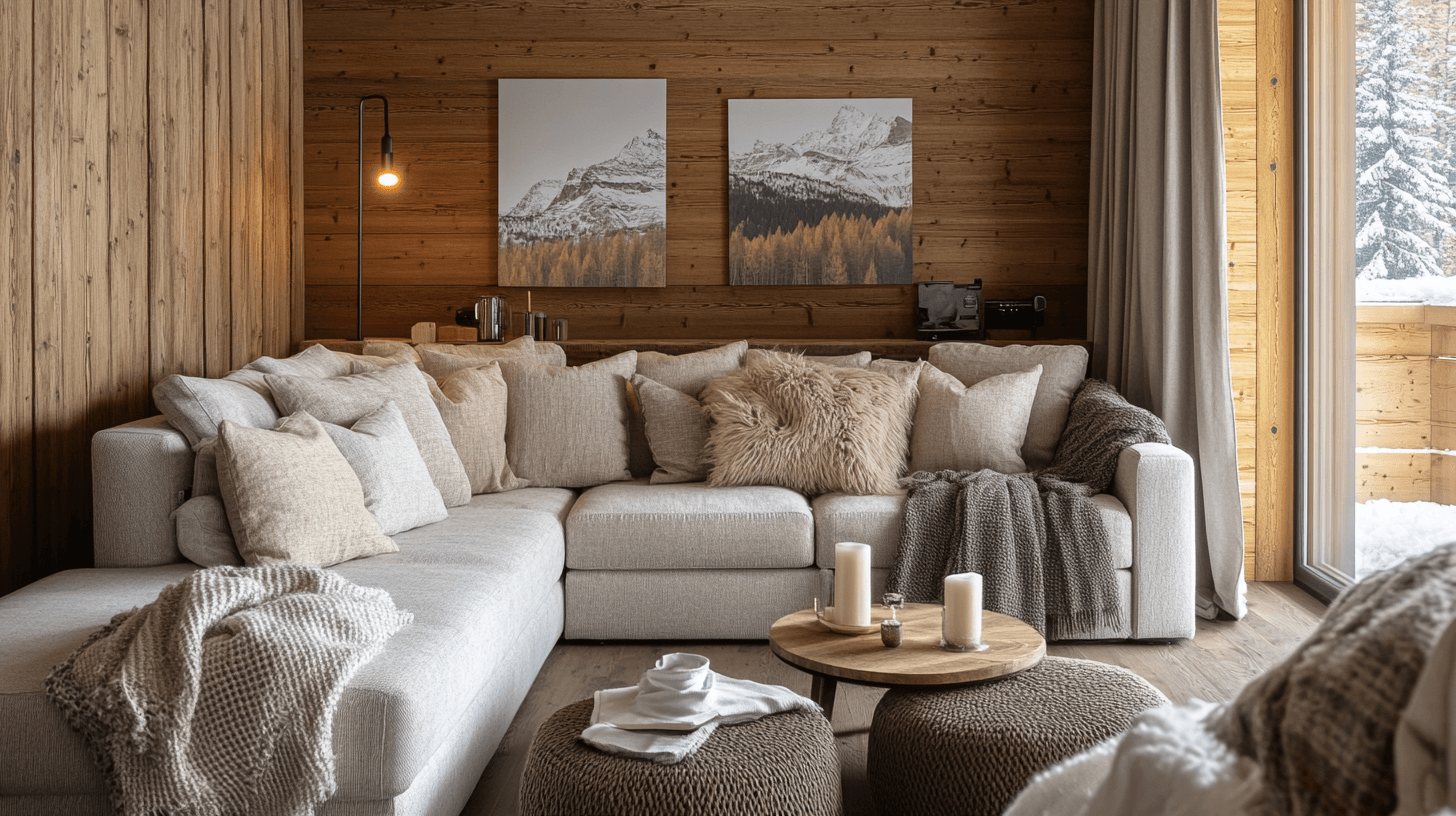 Elementos decorativos para el Mountain Chic
