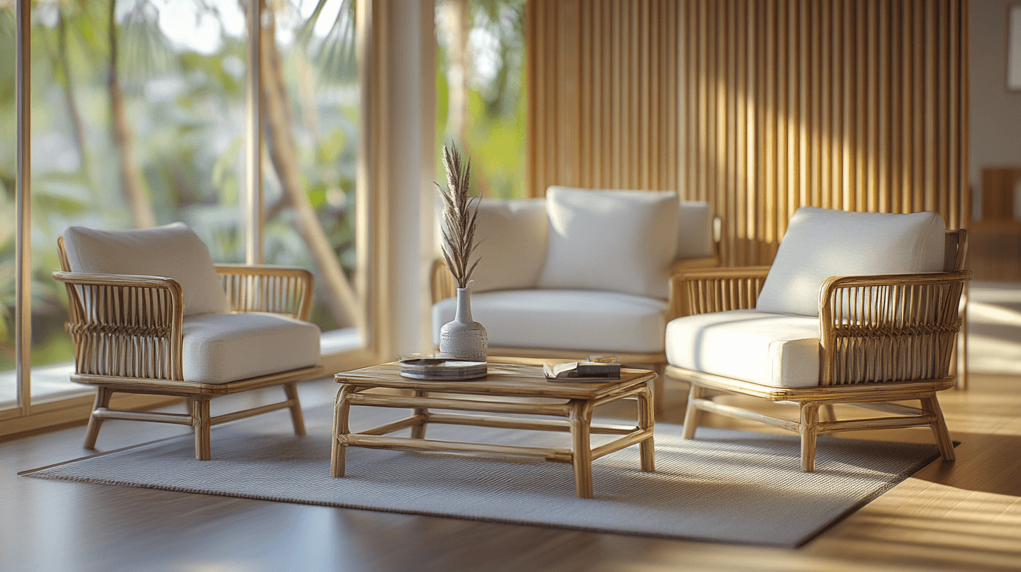 Muebles de bambú: Duraderos y ecológicos