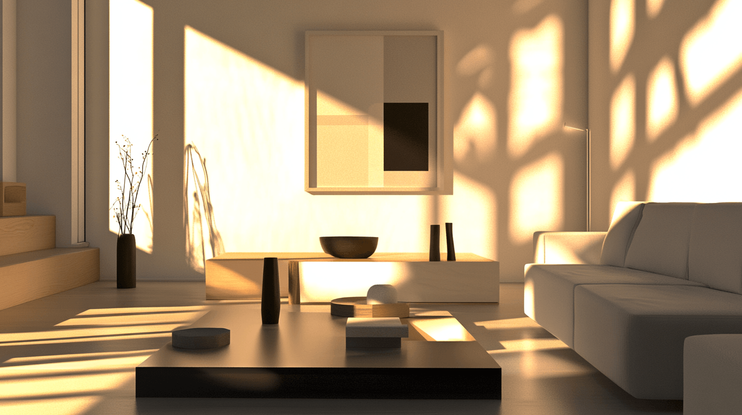 Decoración con formas geométricas: Elegancia minimalista
