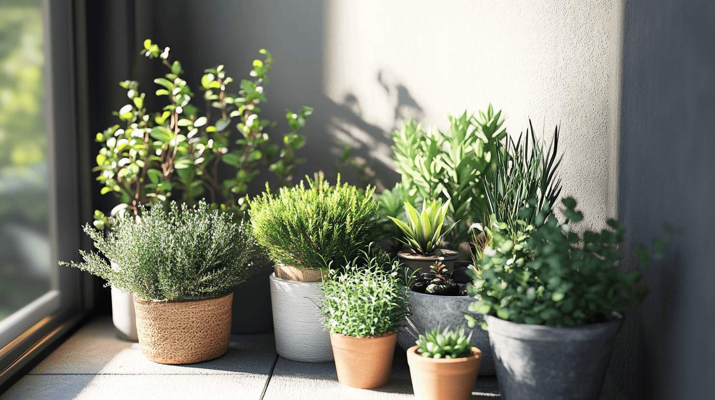 Plantas de fácil cuidado para el pequeño balcón