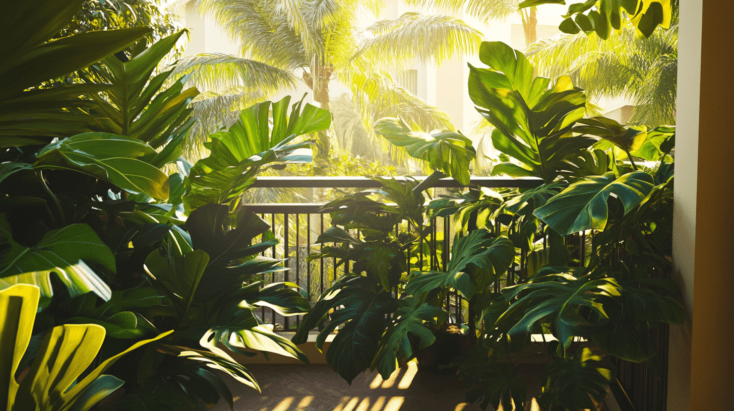 Plantas como protección solar natural
