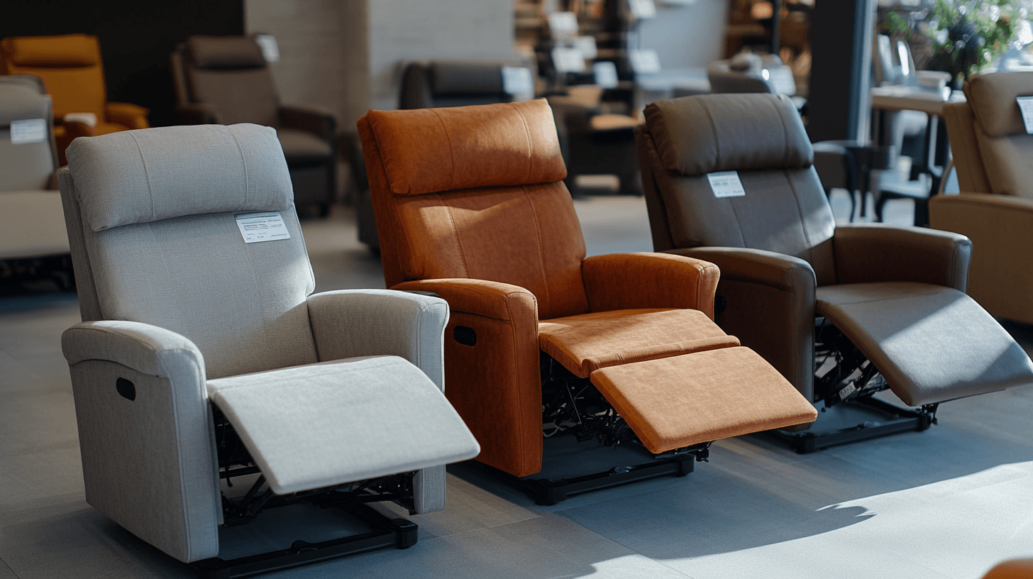 Diferentes tipos de sillones reclinables