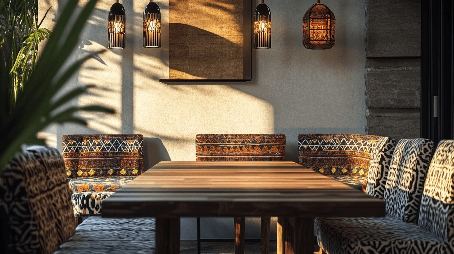 Muebles en estilo Modern Ethnic: La tradición se encuentra con la innovación