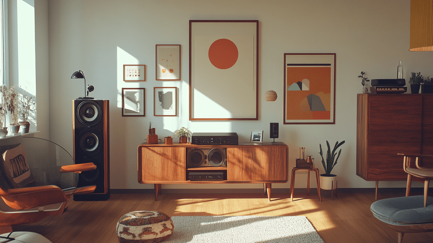Decoración en estilo Scandi-Retro: Poner acentos