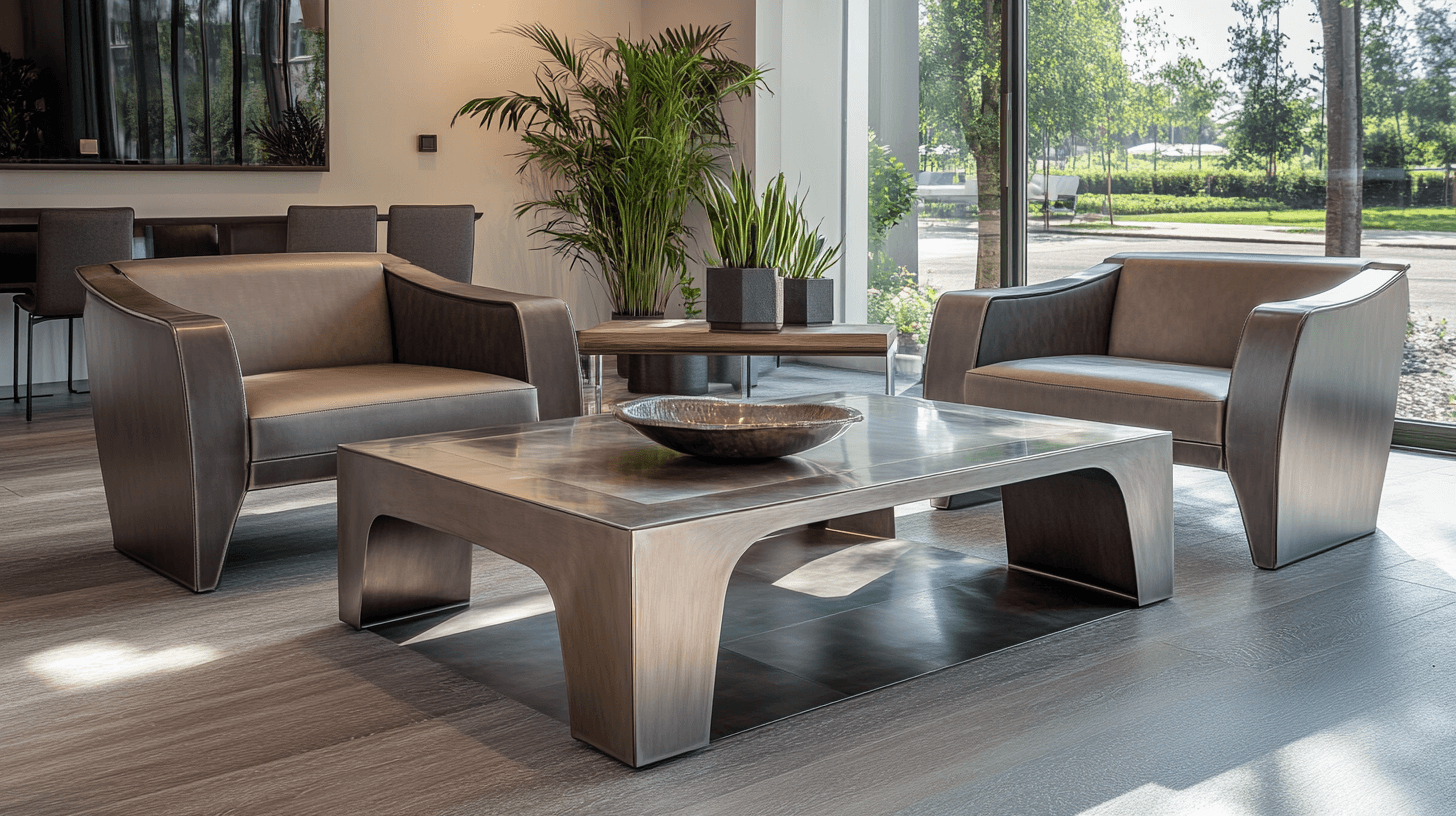 Muebles de zinc: Elegancia robusta para tu hogar
