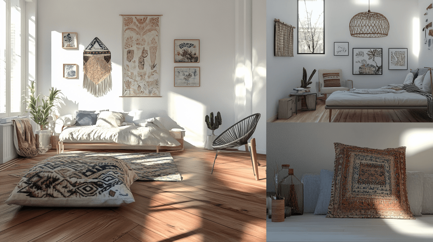 Estilos de vida en Scandi-Boho: Cómo puedes implementar el look en cada habitación