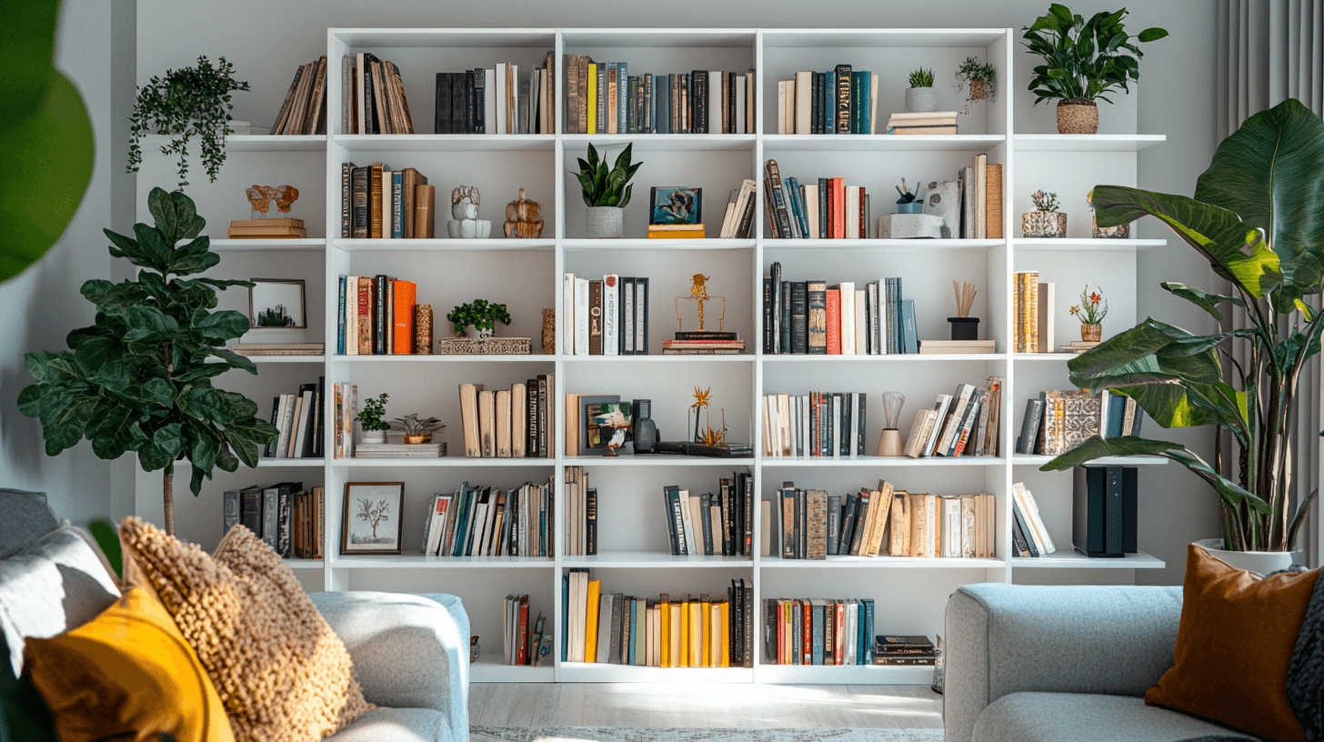 Decoración con libros: Añadir acentos literarios