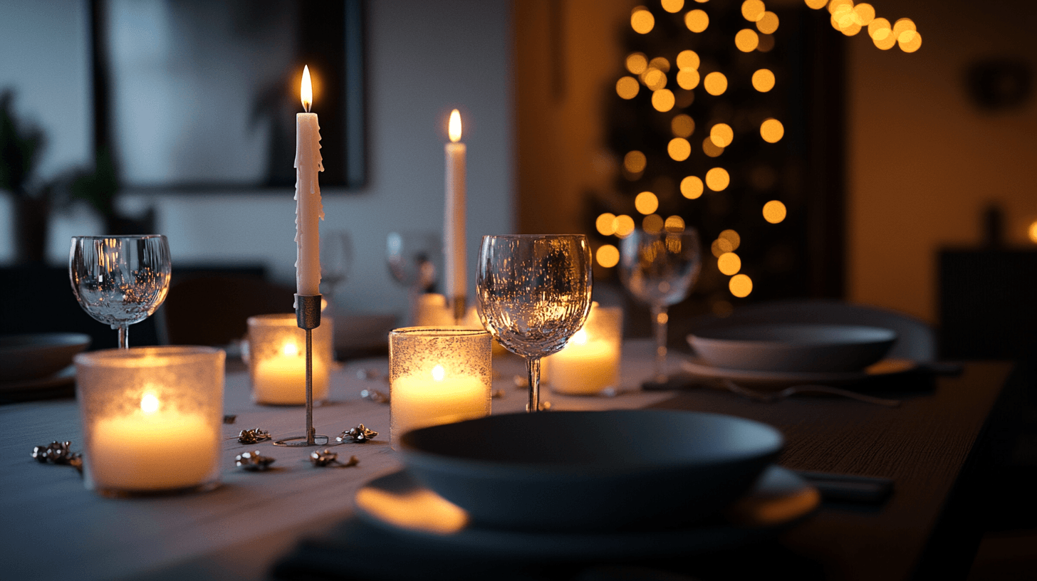 Velas y iluminación: Crear acentos llenos de ambiente
