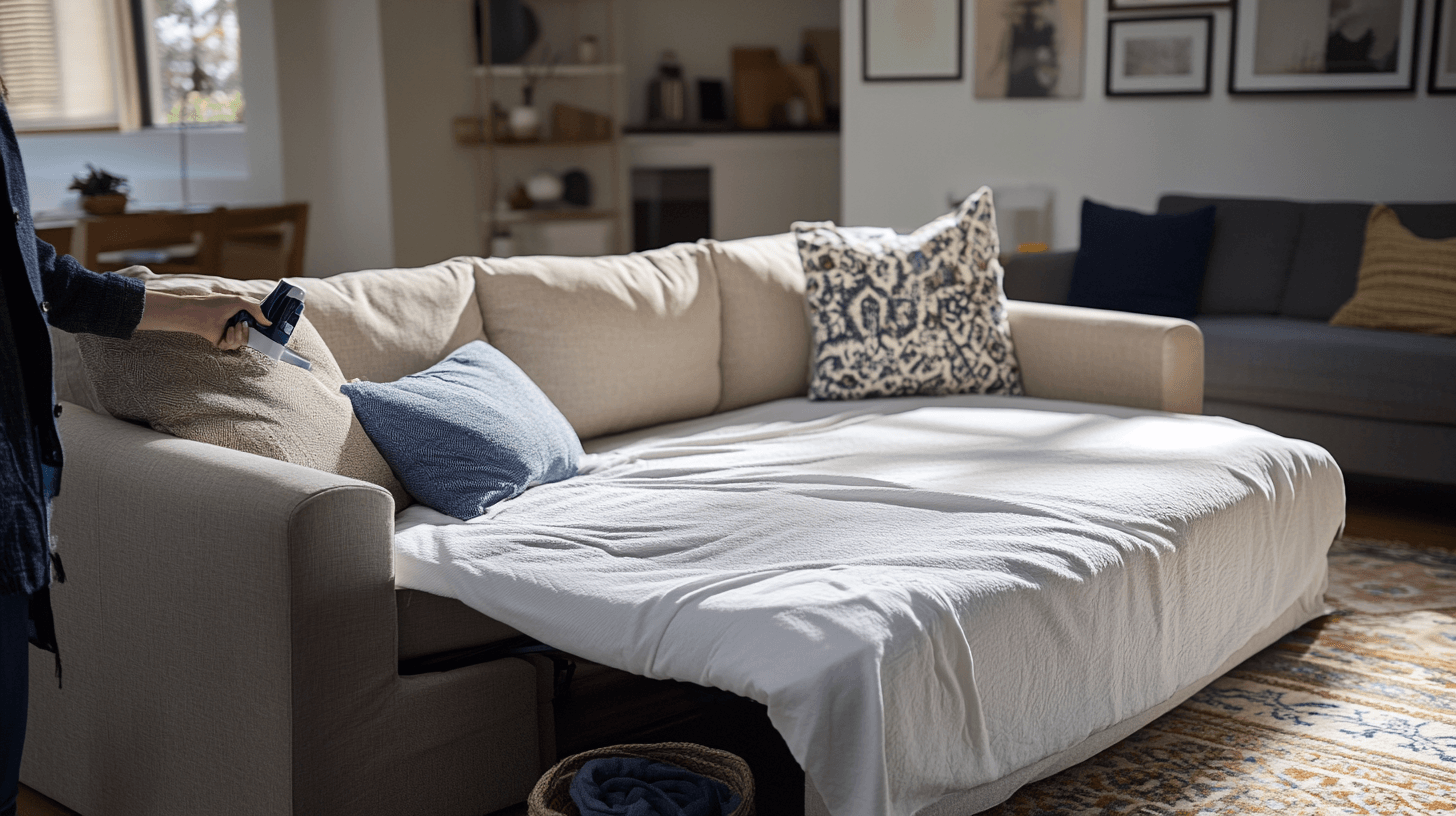 Cuidado y mantenimiento de sofás cama