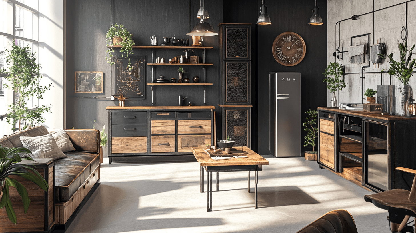 Combinar estilos de vida: Urban Industrial se encuentra con otras tendencias