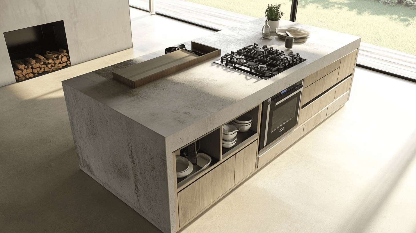 Funcionalidad de las islas de cocina