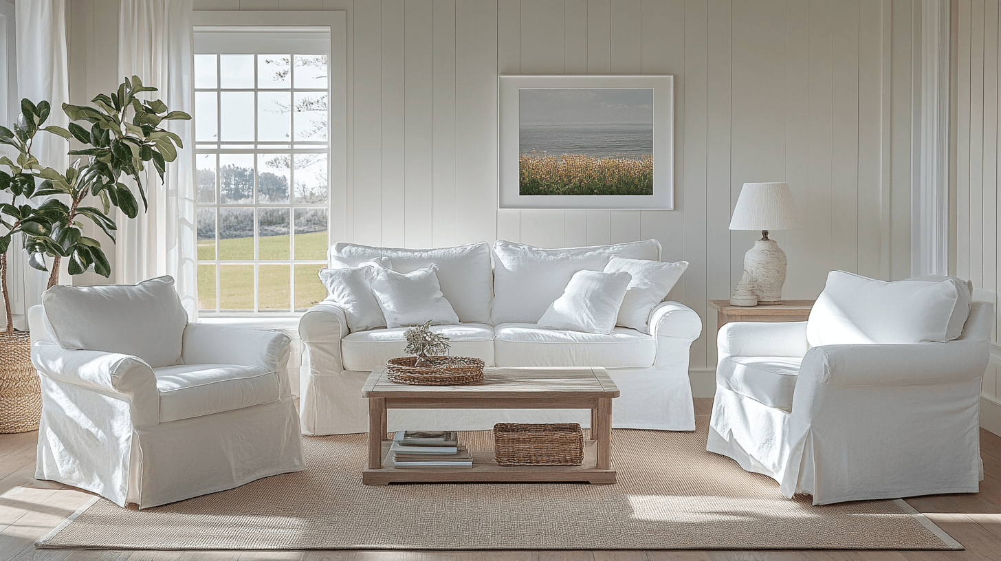 Muebles blancos: La base del estilo New England