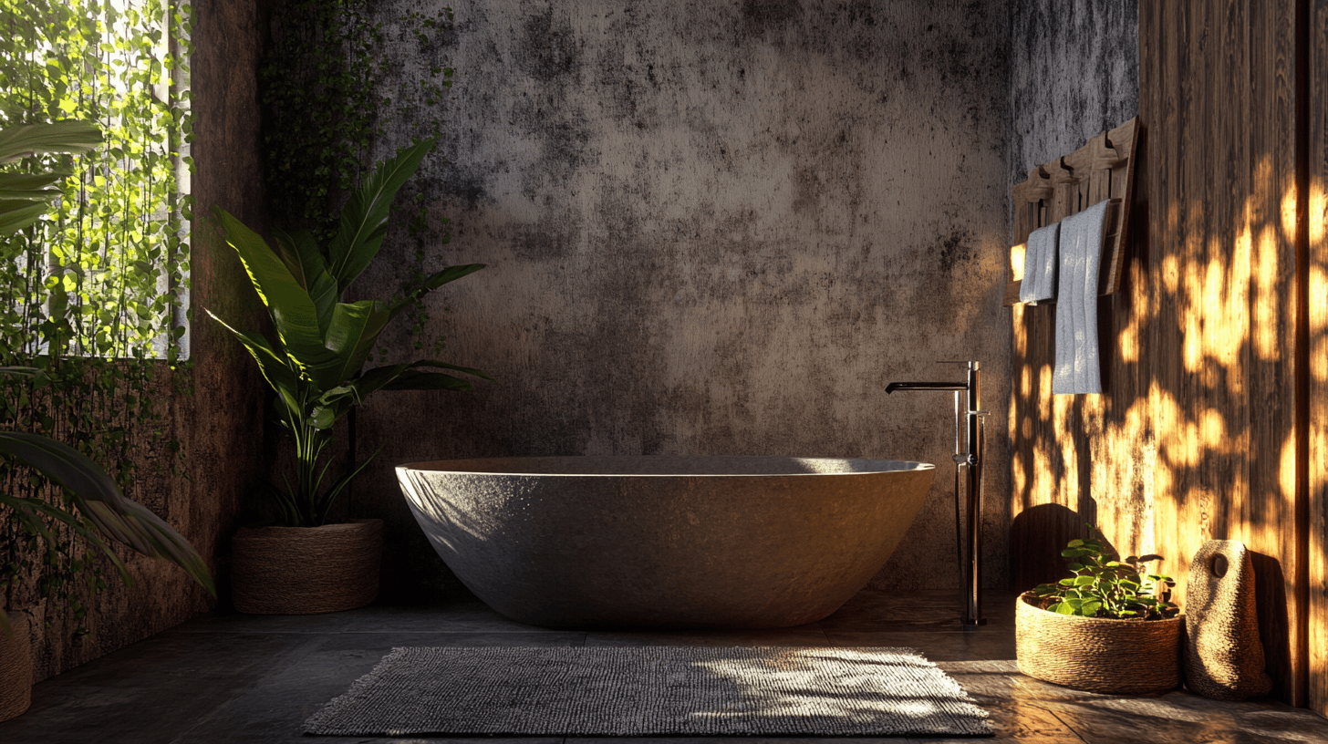 Colores y materiales para el estilo Contemporary Rustic