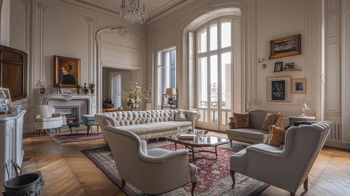 Chic parisino: El estilo de los apartamentos antiguos de París