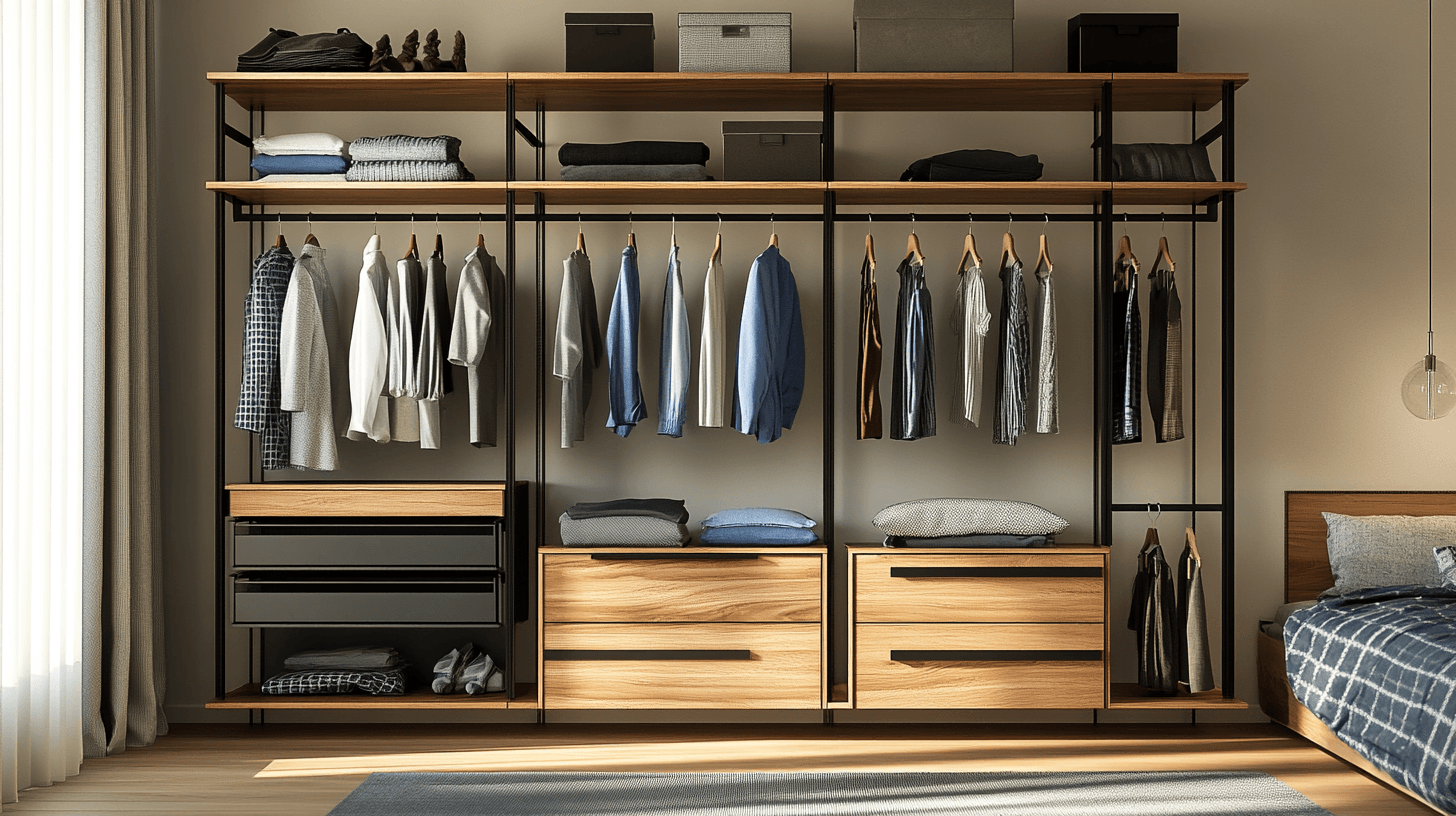 Sistemas de armarios modulares: Flexibilidad y adaptabilidad