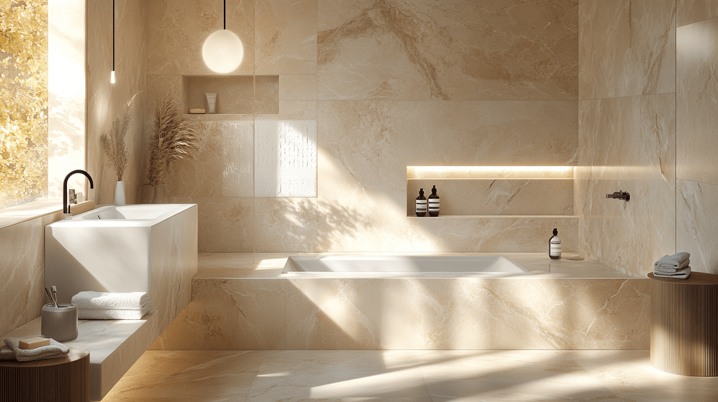 Ventajas de la piedra natural en el baño