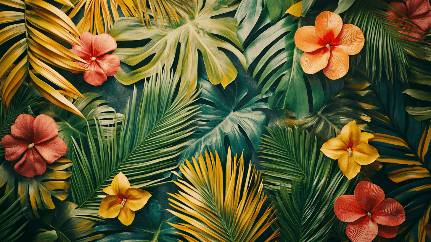 Patrones tropicales: colores y motivos que entusiasman