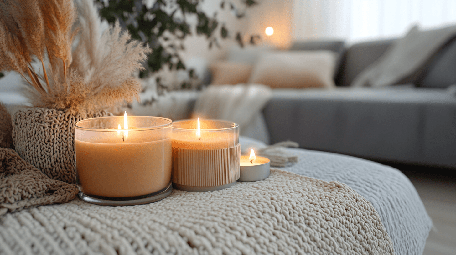 Decoraciones acogedoras en estilo escandinavo