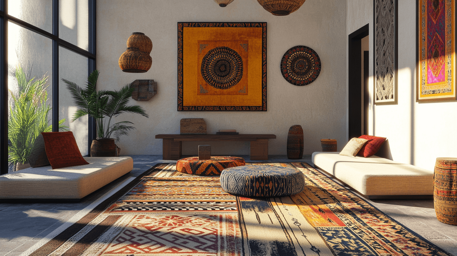 Decoración en estilo Modern Ethnic: Añadir acentos culturales