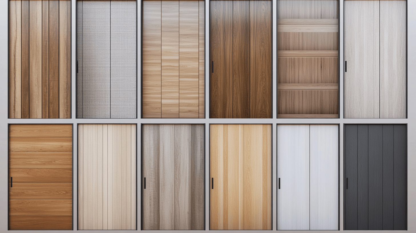 Opciones de diseño para armarios con puertas correderas