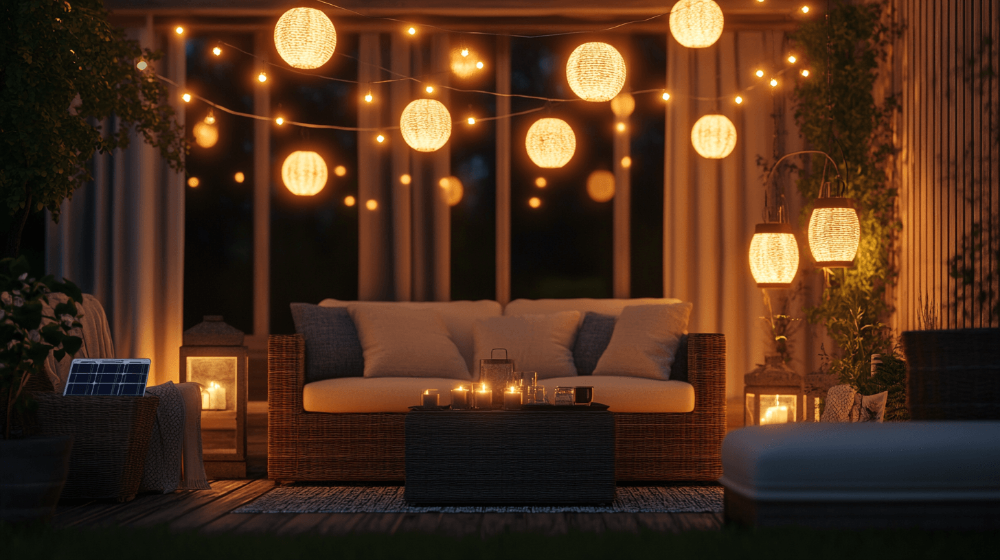 Ideas de iluminación para noches con ambiente