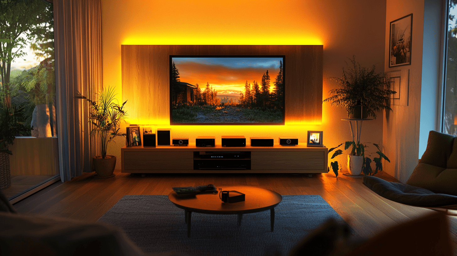 Decoración e iluminación para un ambiente armonioso