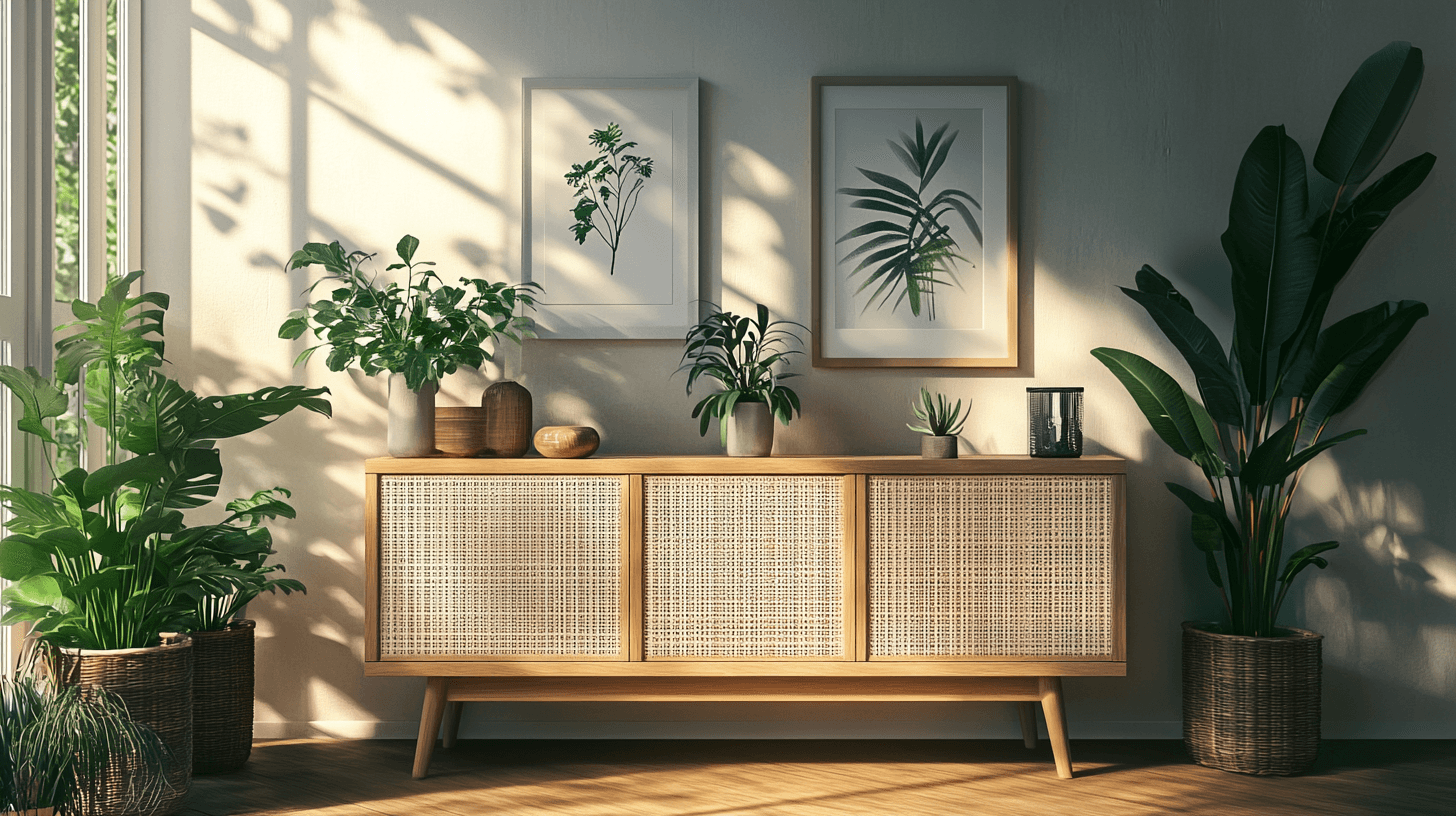 Presentación elegante: aparadores para tu sala de estar