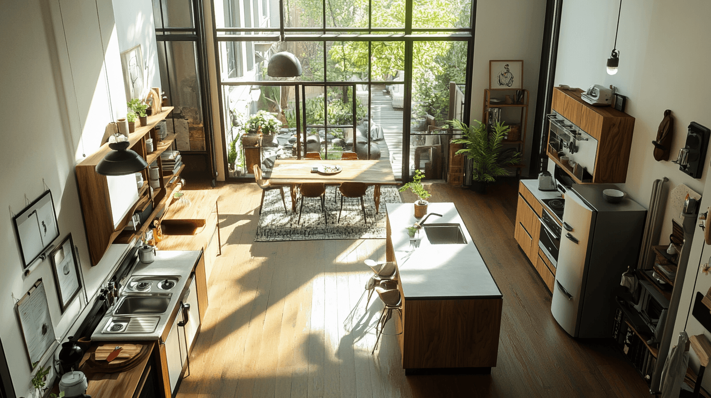 Diseño de espacios y zonificación en la cocina-comedor