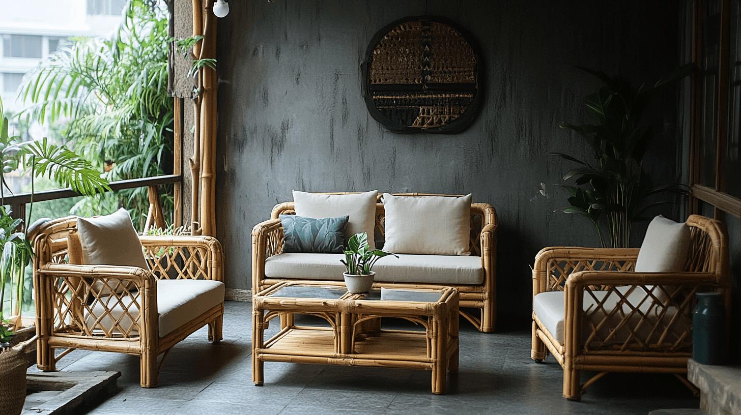 Ventajas de los muebles de bambú