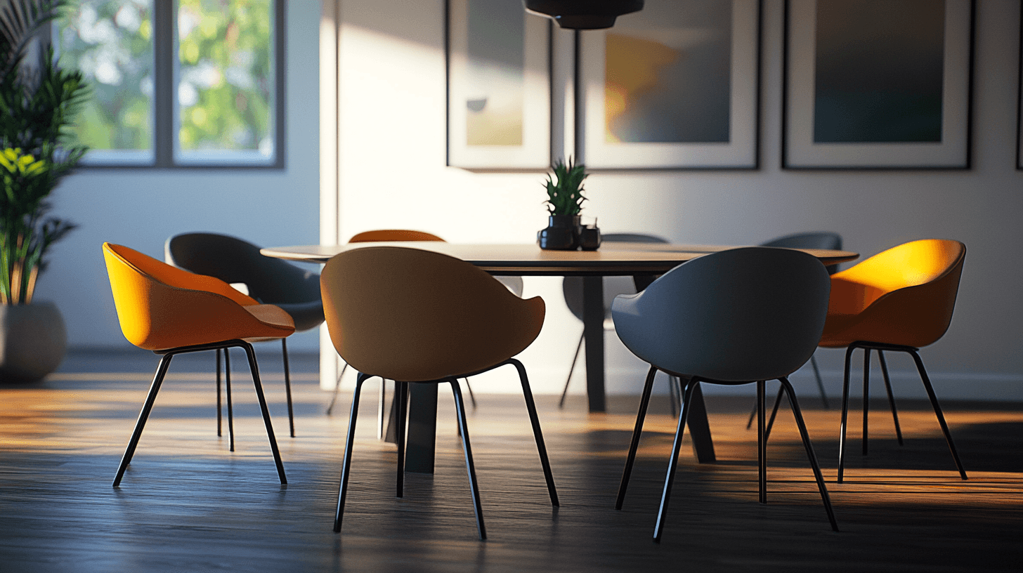 Sentarse con estilo: sillas de diseño para comedor y cocina